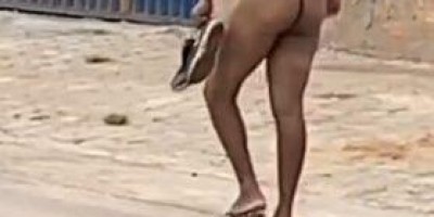 Cenas da cidade: Homem passei peladão nas ruas de Ji-Paraná; vídeo
