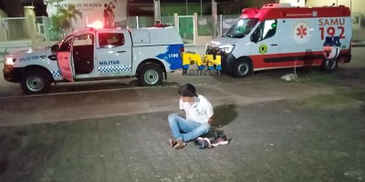 Criminoso é espancado após tentar fazer roubo em praça