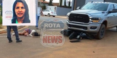 Mulher morre após grave colisão com caminhonete em Vilhena
