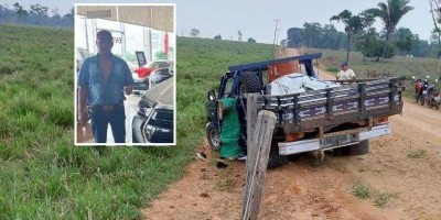 Pecuarista morreu prensado pela própria caminhonete, em RO