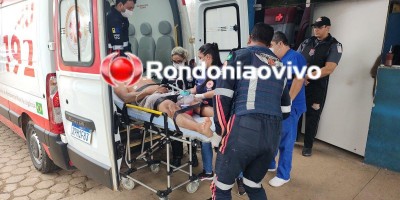 Homem sofre tentativa de homicídio durante confusão em bar