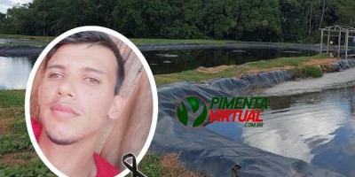 Jovem de 25 anos morre afogado em represa de dejetos em Pimenta Bueno