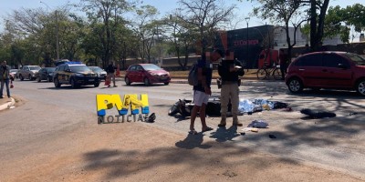 Motociclista morre atropelado por carreta em Porto Velho