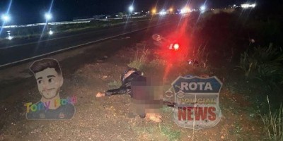Motociclista morre em grave acidente na BR-364, em Vilhena