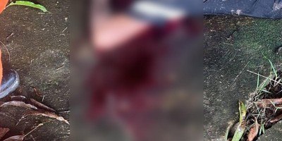 Corpo de homem é encontrado em meio a poça de sangue