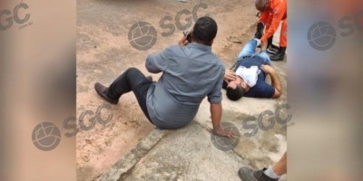 Vereador de Cacoal fica ferido após colisão com caminhão