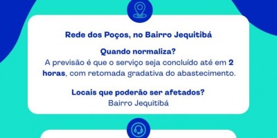 Aviso importante – Águas de Rolim de Moura