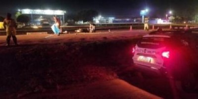 Idoso morre esmagado por carreta ao tentar acessar a BR-364