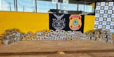 PF e PRF apreendem mais de 350kg de drogas em Pimenta Bueno