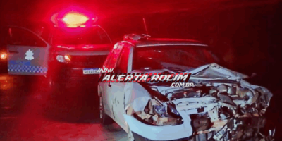 ROLIM DE MOURA: Carro colide com bezerro na RO-010