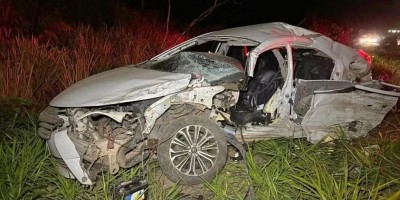 Três pessoas morrem em acidente na BR-364 em Jaru