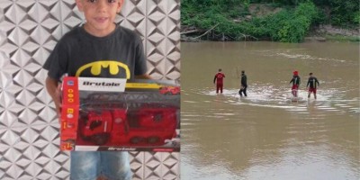 Menino de 7 anos morre após se afogar em rio em RO