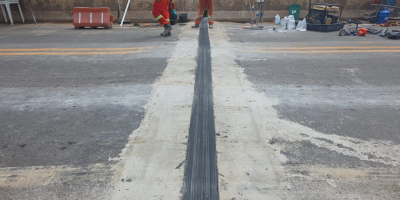 Nova 364 conclui obras na junta da ponte do Rio Machado