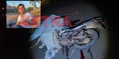 Adolescente de 16 anos morre após colidir motocicleta com cavalo na Rodovia do Boi em...