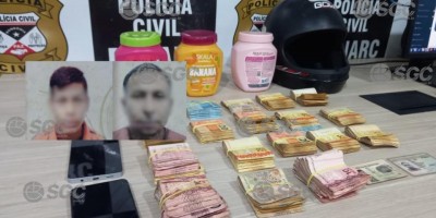 Denarc prende bolivianos com R$ 35 mil em espécie na BR-364