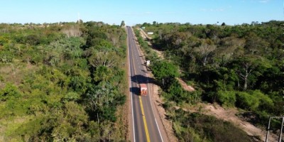 Acidente causa interdição na BR-364 em Ariquemes