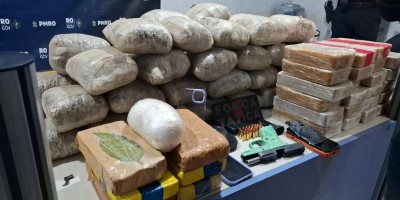 Casal é preso com 80 quilos de drogas em Itapuã do Oeste