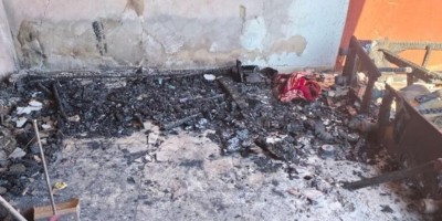Polícia investiga briga de casal que terminou em incêndio