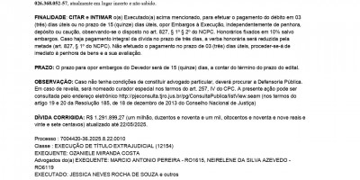 EDITAL DE CITAÇÃO 