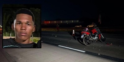 Motociclista de 19 anos morre ao atingir boi na BR-364