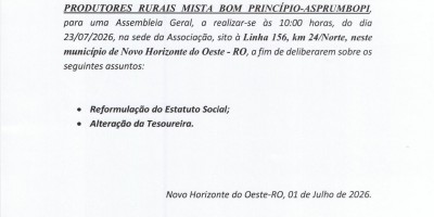 EDITAL DE CONVOCAÇÃO - ASPRUMBOPI