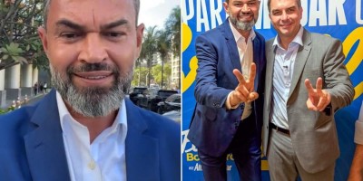 Bruno Scheid afirma que Flávio Bolsonaro se comprometeu a fortalecer o Hospital de Amor...