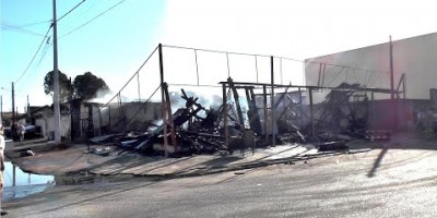 Vídeo: Incêndio destrói dois estabelecimentos comerciais no centro de Alta Floresta