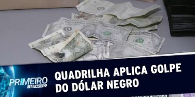 Estrangeiros aplicam golpe do dólar negro em empresários de SP | Primeiro Impacto...