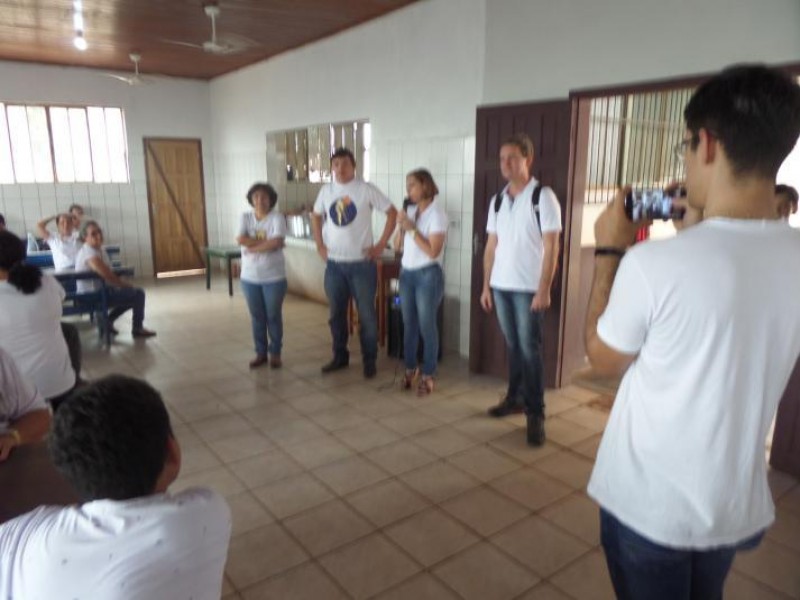 Dia do Bem 2018 - Realização União do Vegetal em parceria com a Escola Dionísio Quintino