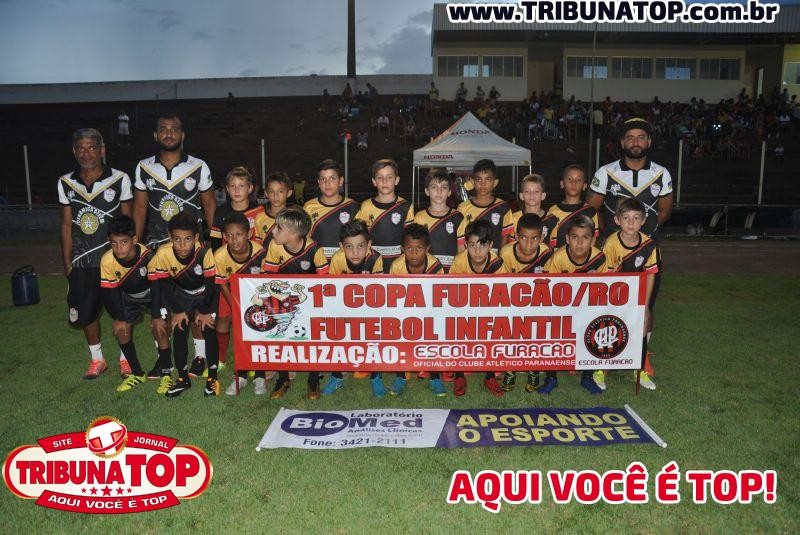 ROLIM DE MOURA: 1ª COPA FURACÃO RO - FUTEBOL INFANTIL 