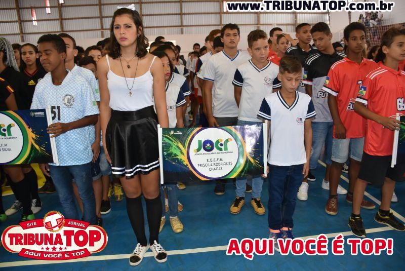 ROLIM DE MOURA: ABERTURA JOER - JOGOS ESCOLARES DE RONDÔNIA