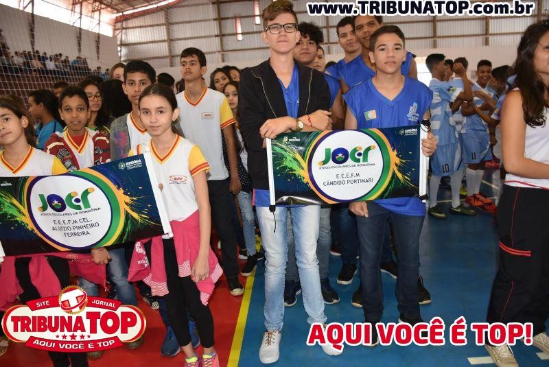 ROLIM DE MOURA: ABERTURA JOER - JOGOS ESCOLARES DE RONDÔNIA