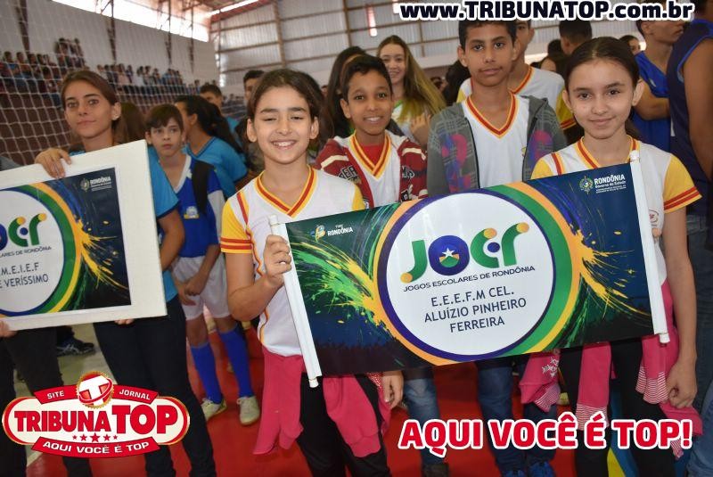 ROLIM DE MOURA: ABERTURA JOER - JOGOS ESCOLARES DE RONDÔNIA