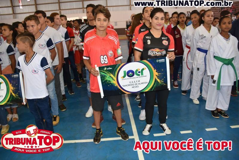 ROLIM DE MOURA: ABERTURA JOER - JOGOS ESCOLARES DE RONDÔNIA
