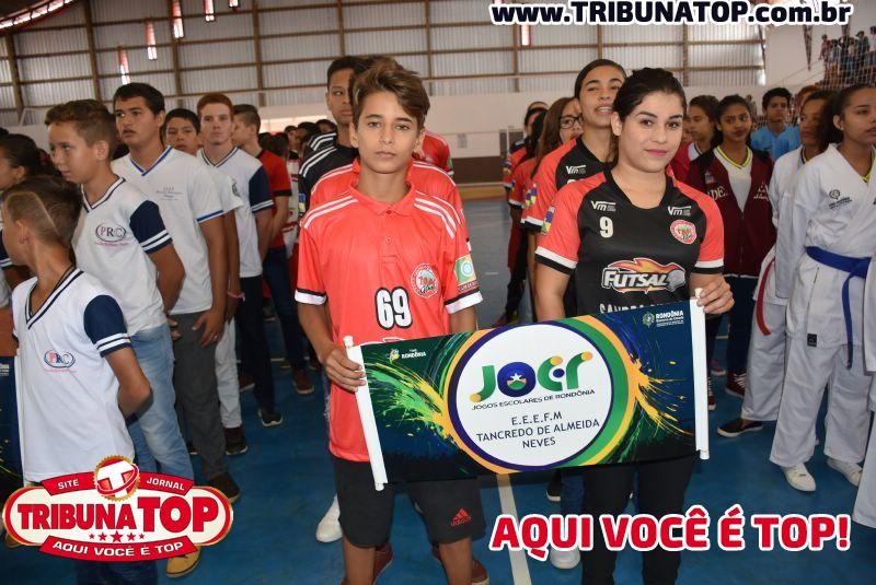 ROLIM DE MOURA: ABERTURA JOER - JOGOS ESCOLARES DE RONDÔNIA