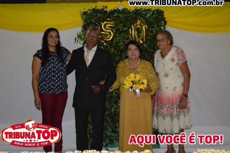 NOVO HORIZONTE: BODAS DE OURO DE IDELFONSO RAMOS GUEDES E ELZA ALVES GUEDES