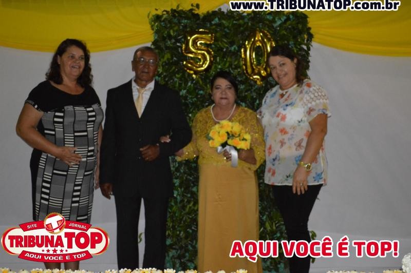 NOVO HORIZONTE: BODAS DE OURO DE IDELFONSO RAMOS GUEDES E ELZA ALVES GUEDES