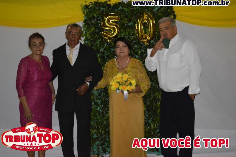 NOVO HORIZONTE: BODAS DE OURO DE IDELFONSO RAMOS GUEDES E ELZA ALVES GUEDES