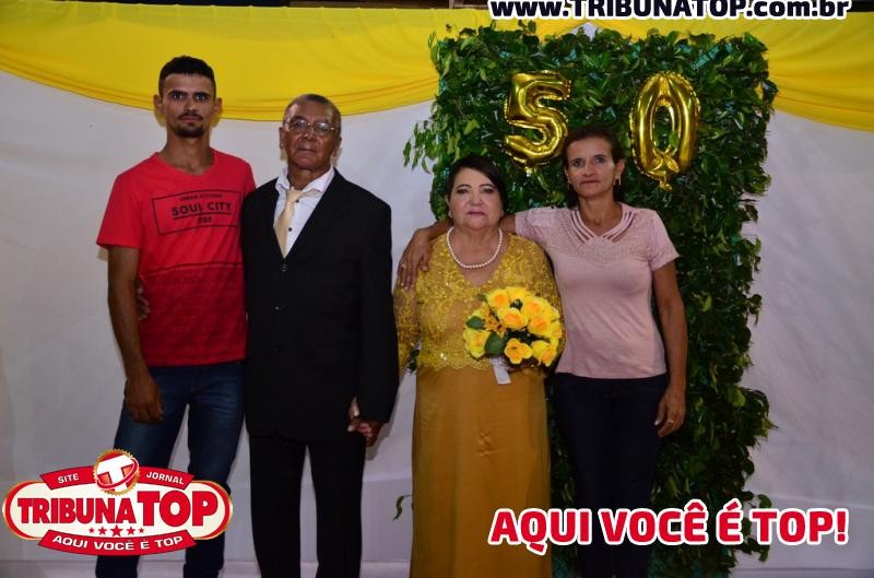 NOVO HORIZONTE: BODAS DE OURO DE IDELFONSO RAMOS GUEDES E ELZA ALVES GUEDES