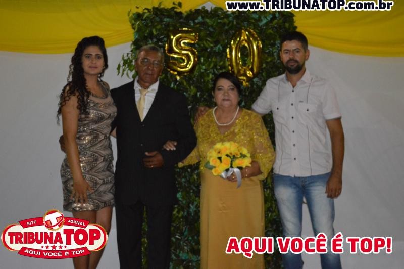 NOVO HORIZONTE: BODAS DE OURO DE IDELFONSO RAMOS GUEDES E ELZA ALVES GUEDES