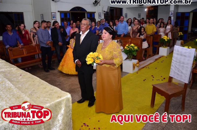 NOVO HORIZONTE: BODAS DE OURO DE IDELFONSO RAMOS GUEDES E ELZA ALVES GUEDES