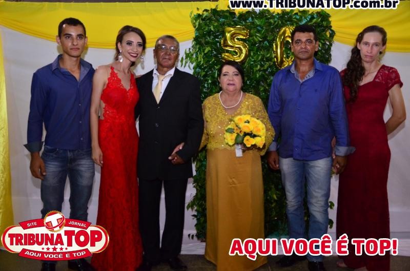 NOVO HORIZONTE: BODAS DE OURO DE IDELFONSO RAMOS GUEDES E ELZA ALVES GUEDES
