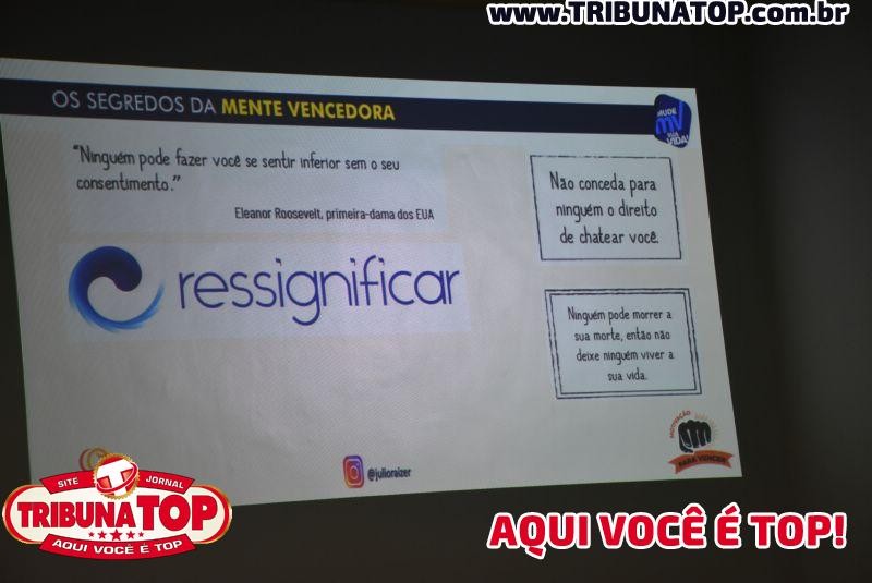 ROLIM DE MOURA: PALESTRA MOTIVAÇÃO PARA VENCER - Com Júlio Raizer 