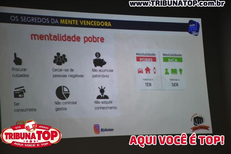 ROLIM DE MOURA: PALESTRA MOTIVAÇÃO PARA VENCER - Com Júlio Raizer 