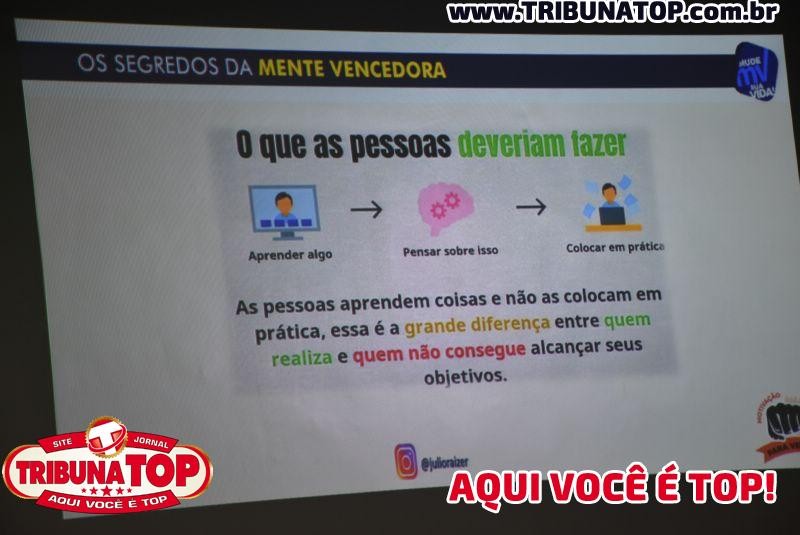 ROLIM DE MOURA: PALESTRA MOTIVAÇÃO PARA VENCER - Com Júlio Raizer 