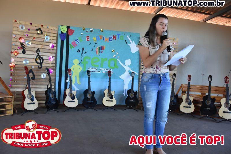 ROLIM DE MOURA: FESTIVAL ESTUDANTIL RONDONIENSE DE ARTES - FERA