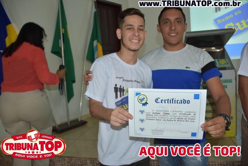 INSTITUTO CANOPUS: PROJETO PRIMEIRO PASSO