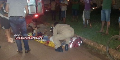 ROLIM DE MOURA: Motociclista sofre fraturas expostas ao bater em cachorro que atravessou... ROLIM DE MOURA: Motociclista sofre fraturas expostas ao bater em cachorro que atravessou...