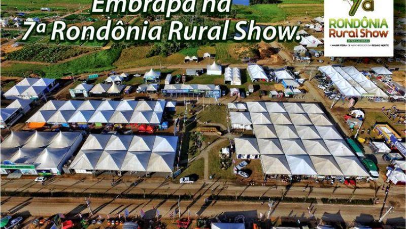 Embrapa leva novidades e inovações para a 7ª Rondônia Rural Show