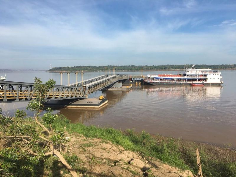 Terminal hidroviário volta a funcionar com embarque e desembarque de passageiros em Porto Velho